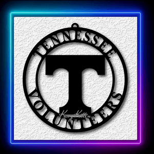 Tennessee Volunteers Football Wall Art Home Decor