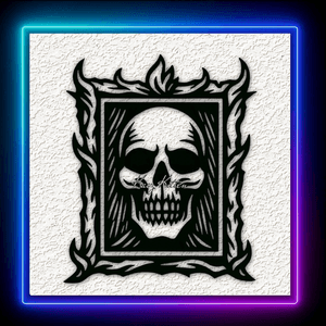 Skull Mirror Wall Art Home Decor