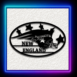 New England Patriots Football Wall Art Home Decor