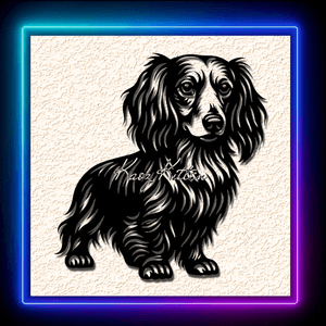 Dachshund Puppy Dog Pet Wall Art Home Decor