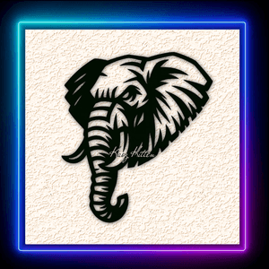 Tribal Elephant Wall Art Home Decor