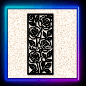 Garden Rose Flowers Wall Art Home Decor