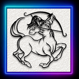 Sagittarius Zodiac Wall Art Astrology Home Decor