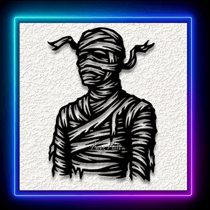 Haunted Mummy Wall Art Home Decor