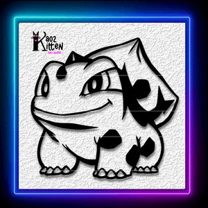 Bulbasaur Wall Art Pokemon Fan Art Decor Wall Art Home Decor