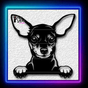 MinPin Wall Art Miniature Pinscher Dog Decor Wall Art Home Decor