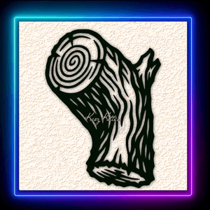 Driftwood Log Wall Art Home Decor