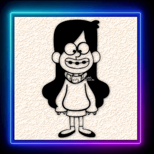 Gravity Falls Cartoon Wall Art Home Decor