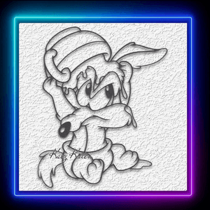 Baby Wile E. Coyote Wall Art Looney Tunes Home Decor