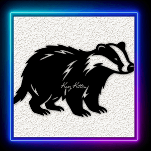 Honey Badger Wall Art Home Decor