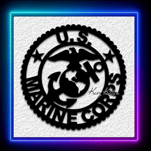 US Marine Corps Wall Art Military Home Decor