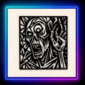 Cubism Horror Wall Art Home Decor