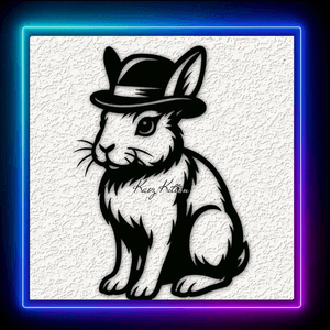 Bunny Rabbit 8 Wall Art Home Decor