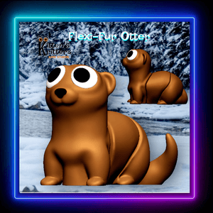 Flexi Otter Articulated Animal Flexy