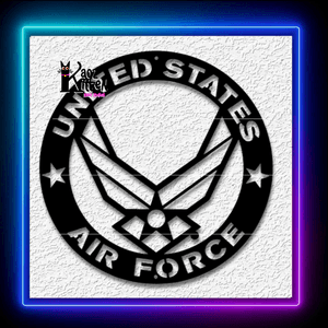 US Air Force Wall Art Military Wall Decor United States Of America Decoration Wall Art Home Decor