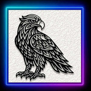 Tribal Falcon Eagle Wall Art Home Decor