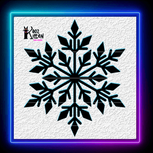Snowflake Christmas Winter Wall Art Home Decor