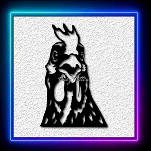 Chicken Head Farmhouse Wall Art Home Decor