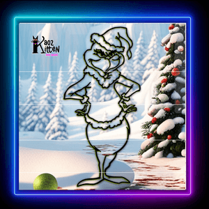 The Grinch Who Stole Christmas Dr. Seuss Fanart Wall Art Home Decor