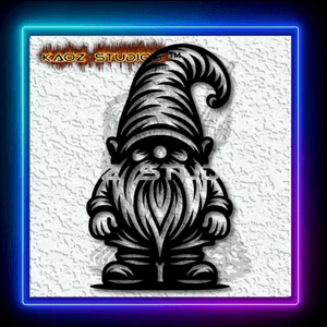 Garden Gnome Forest Creature Wall Art Home Decor