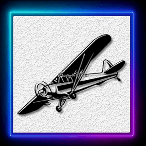 Cessna Airplane Pilot Aviation Wall Art Home Decor