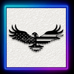 USA Eagle Flag America Home Decor
