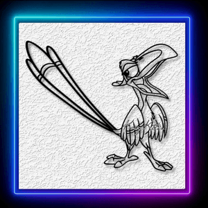 Zazu Hornbill The Lion King Disney Wall Art Home Decor