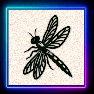 Simple Dragonfly Wall Art Home Decor