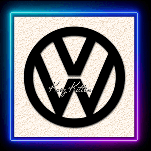 Volkswagen Auto Logo Car Symbol Wall Art Home Decor