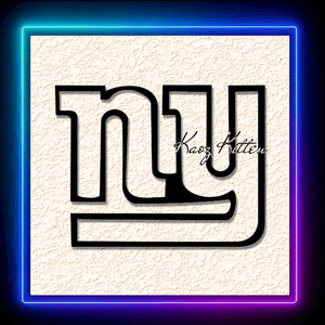 New York Giants Logo Symbol Football Wall Art Home Decor