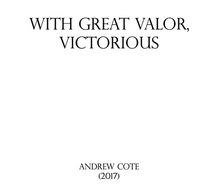 With Great Valor, Victorious!