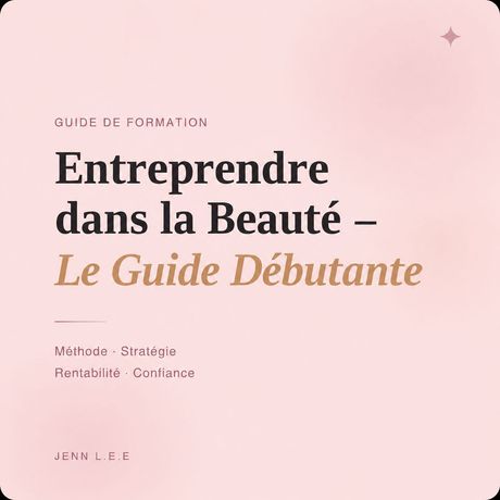 Entreprendre dans la beauté 