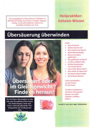 Übersäuerung überwinden 
