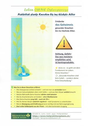 Ein Leben OHNE Osteoporose 
