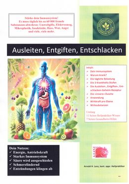 Ausleiten, Entgiften, Entschlacken – Natürliche Detox-Kur für Körper, Seele und Geist