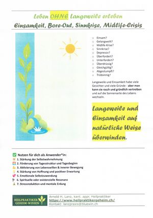 Langewile und Einsamkeit auf natürliche Weise überwinden 