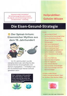 Die Eisen-Gesund-Strategie
