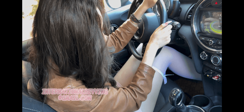 First Thing To Do After Getting Her License Is Stuck in Snow With Tires Spinning