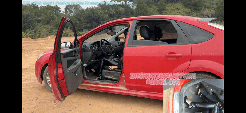 356 - Miss Secret Flooring Revving Revenge to Boyfriend’s Car