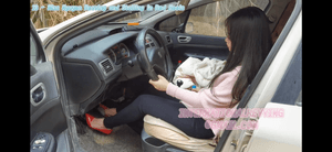 13 - Miss Nguyen Revving and Stalling in Red Heels
