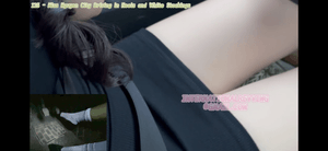 125 - Miss Nguyen City Driving in Heels and White Stockings