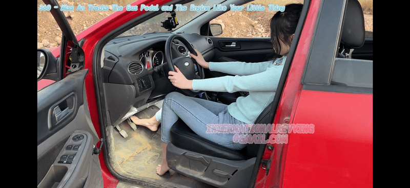 360 - Miss An Treats The Gas Pedal and The a Engine Like Your Little Thing