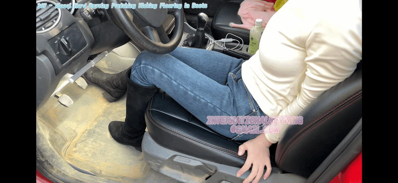 367 - Xiaoqi Hard Revving Punishing Kicking Flooring in Boots