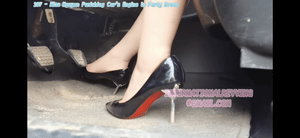 107 - Miss Nguyen Punishing Car’s Engine in Party Dress