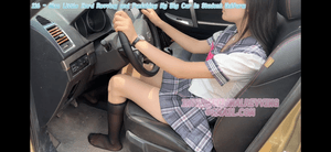 116 - Miss Little Hard Revving and Punishing My Big Car in Student Uniform