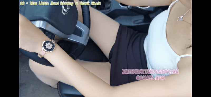 83 - Miss Little Hard Revving in Black Heels