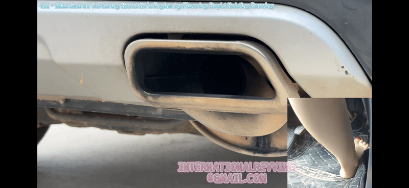 411 - Miss Secret Torturing Haval’s Engine by Flooring Rapid Holding Revving