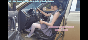 103 - Miss Nguyen Punishing Car’s Engine in Student Uniform