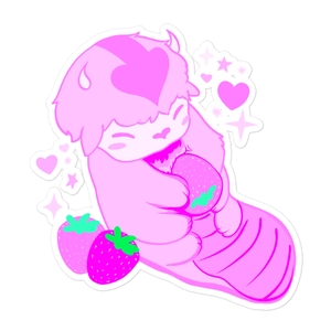 Strawberry Appa Sticker 