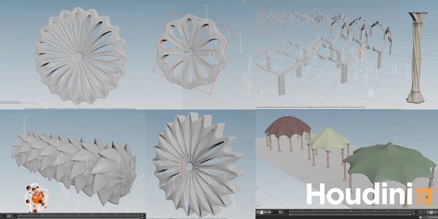 Intro to Architectural Procedural Modeling in HoudiniFX